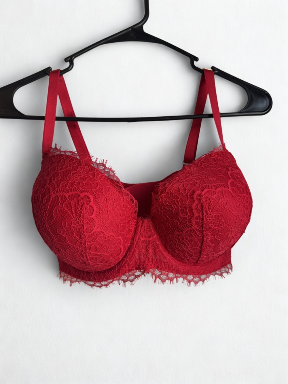 Victoria's Secret Red Lace Bra